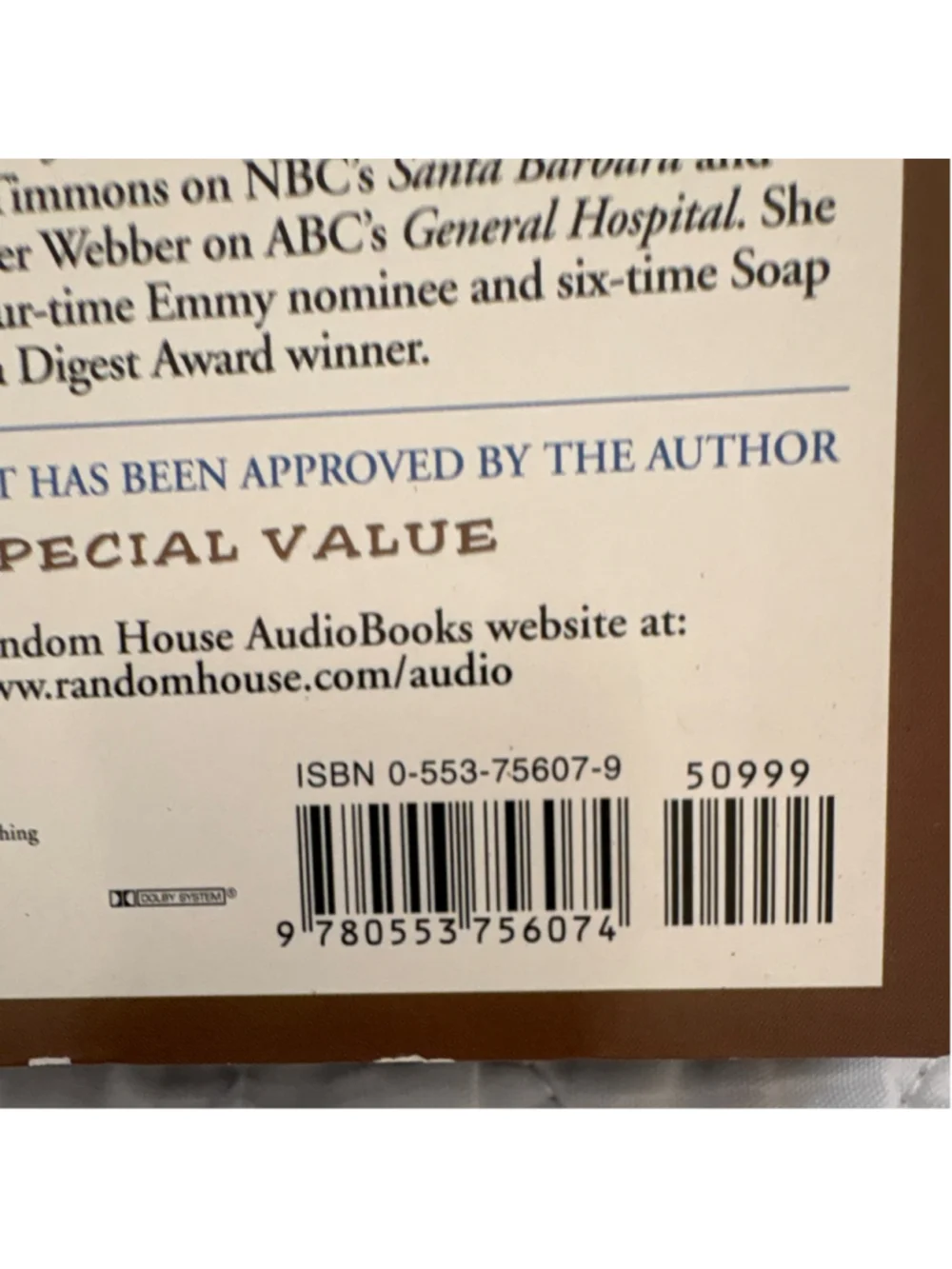 Sandra Brown Heaven's Price Abridged Audiobook Cassette Special Value 1994